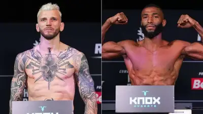 Результаты взвешивания UFC Fight Night 287: Хукер - Парнасс