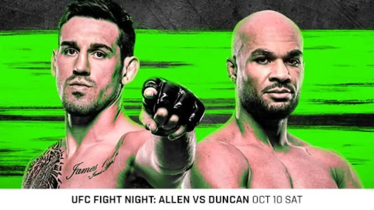 UFC Vegas 122 Аллен Данкан прямая трансляция онлайн