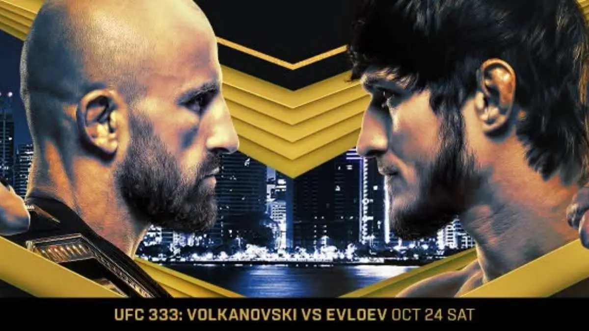 UFC 333 Волкановски Евлоев прямая трансляция
