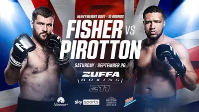 Zuffa Boxing 11 Фишер - Пироттон прямая трансляция онлайн