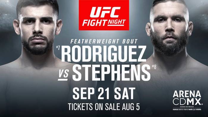 Где смотреть UFC Fight Night 159: Яир Родригес - Джереми Стивенс Где смотреть UFC Fight Night 159: Яир Родригес - Джереми Стивенс