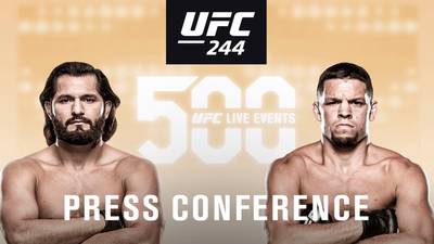 UFC 244: Диаз - Масвидаль пресс-конференция онлайн