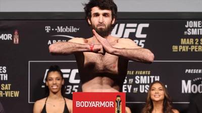 Забит Магомедшарипов снят с заявки на UFC on ESPN 6 против Келвина Каттара