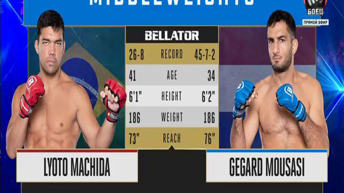 Видео боя: Гегард Мусаси - Лиото Мачида (Bellator 228)