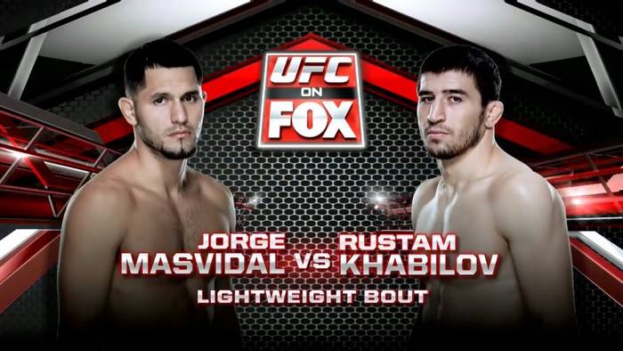 Видео боя: Рустам Хабилов - Хорхе Масвидаль (UFC Fight Night 31)