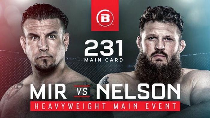 Результаты Bellator 231: Фрэнк Мир - Рой Нельсон Результаты Bellator 231: Фрэнк Мир - Рой Нельсон