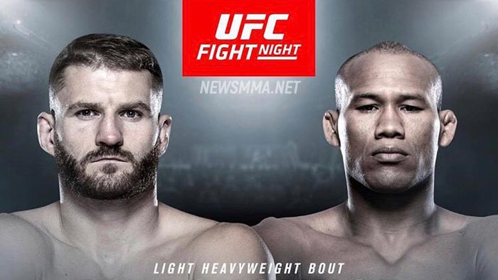Результаты UFC Fight Night 164: Ян Блахович - Роналдо Соуза Результаты UFC Fight Night 164: Ян Блахович - Роналдо Соуза