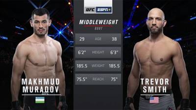 Видео боя: Махмуд Мурадов - Тревор Смит (08.12.2019)