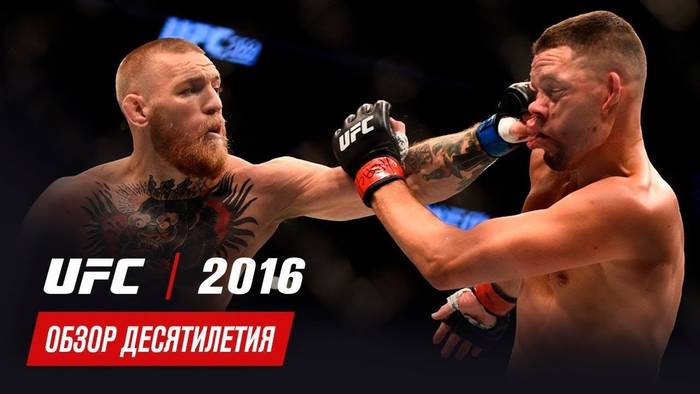 Обзор главных боёв 2016 года в UFC (обзор десятилетия UFC)