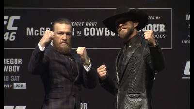 UFC 246: МакГрегор vs Ковбой - пресс-конференция онлайн