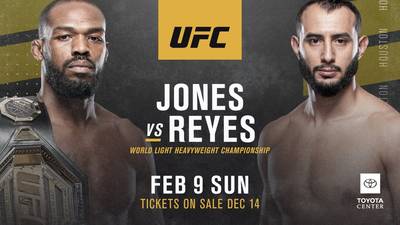 Где смотреть UFC 247: Джонс Джонс - Доминик Рейес