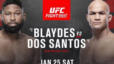 Результаты UFC Fight Night 166: Кёртис Блэйдс - Джуниор дос Сантос