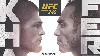 UFC 249: Хабиб - Фергюсон официальный постер турнира