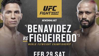 Где смотреть UFC Fight Night 169: Джозеф Бенавидес - Дейвисон Фигейреду