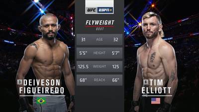 Видео боя: Дейвесон Фигередо - Тим Эллиотт (UFC Fight Night 161)