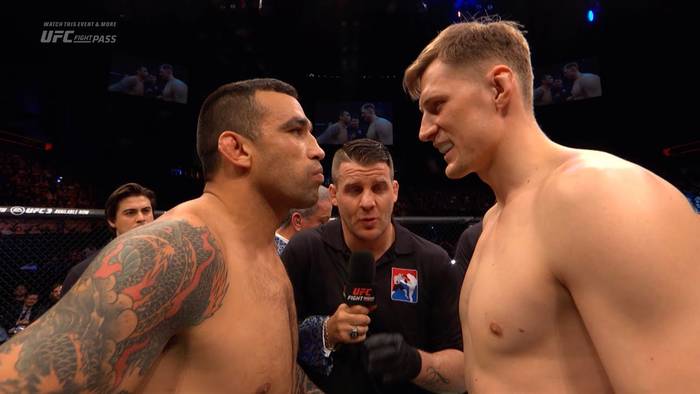Видео боя UFC Fight Night 127: Александр Волков - Фабрисио Вердум