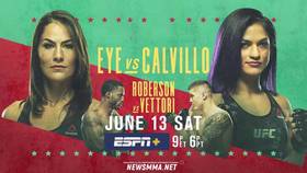 Результаты UFC on ESPN 10: Джессика Ай - Синтия Калвилло