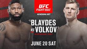 Где смотреть UFC on ESPN 11: Кертис Блэйдс - Александр Волков