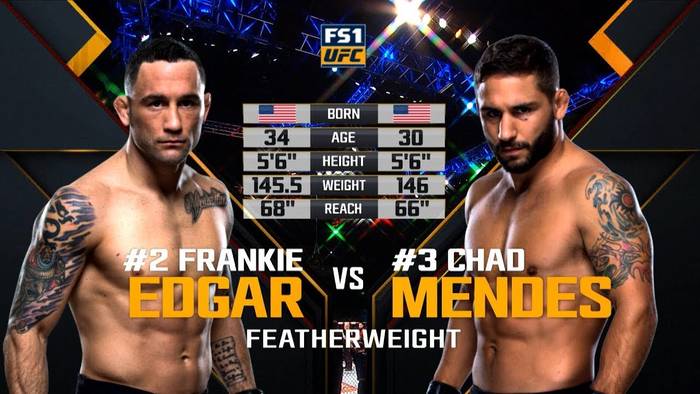 Видео боя: Фрэнки Эдгар - Чад Мендес (The Ultimate Fighter 22)