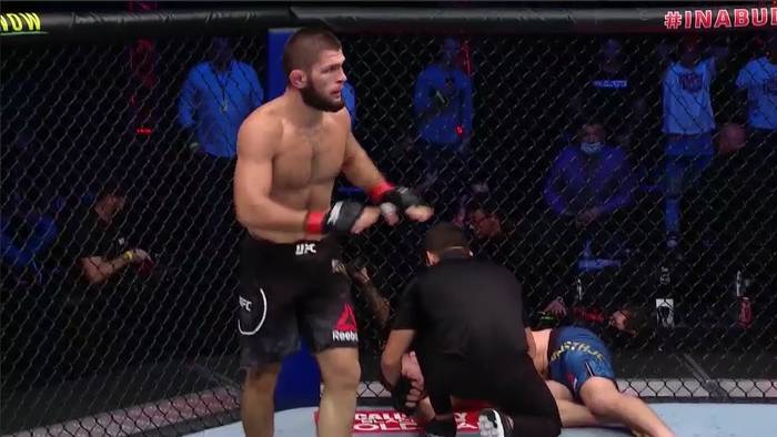 Видео: UFC 254 хайлайты и главные моменты турнира