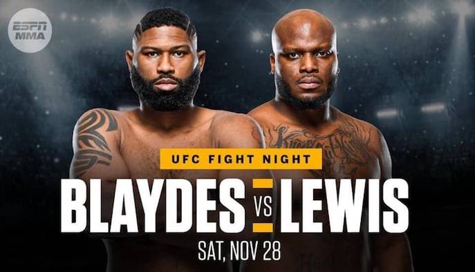 Где смотреть UFC on ESPN 18: Деррик Льюис - Кертис Блэйдс