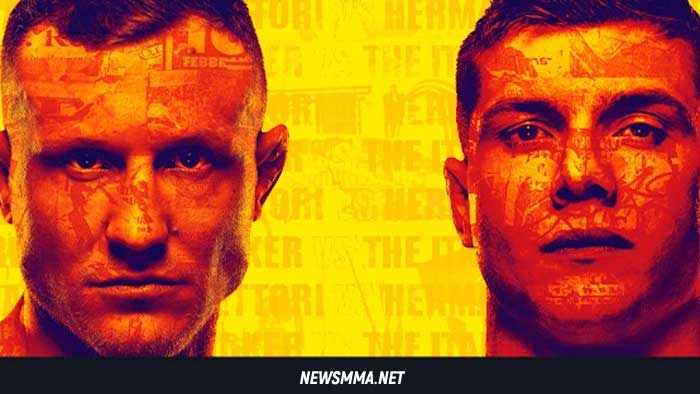 UFC on ESPN 19: Херманссон - Веттори прямая трансляция онлайн
