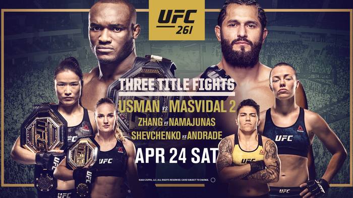 Где смотреть UFC 261: Камару Усман - Хорхе Масвидаль