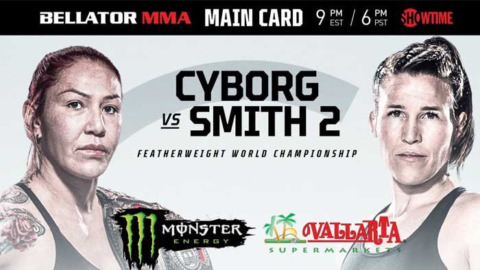 Bellator 259 Сайборг - Смит прямая трансляция онлайн