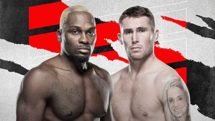 Где смотреть UFC Fight Night 191: Даррен Тилл - Дерек Брансон