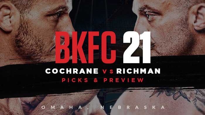 BKFC 21 Кокрейн - Ричмен прямая трансляция онлайн