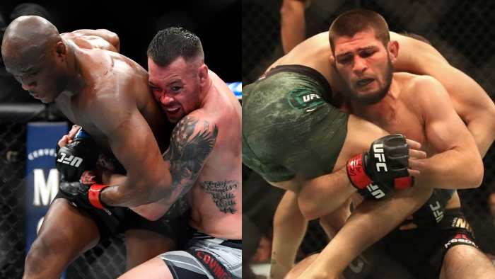 Ковингтон сравнился с Хабибом по количеству успешных тейкдаунов в UFC