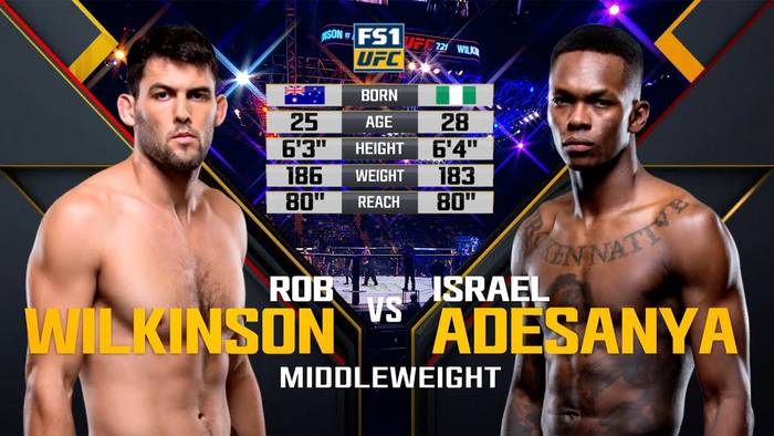 Видео боя: Исраэль Адесанья - Роб Уилкинсон (UFC 221) Видео боя: Исраэль Адесанья - Роб Уилкинсон (UFC 221)
