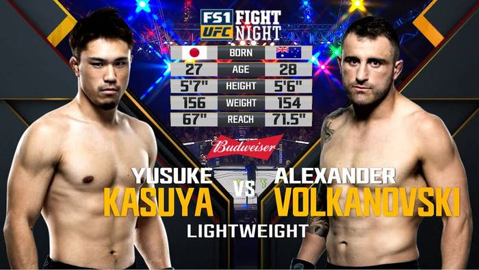 Видео боя: Алекс Волкановски - Юсукэ Касуя (UFC Fight Night 101) Видео боя: Алекс Волкановски - Юсукэ Касуя (UFC Fight Night 101)