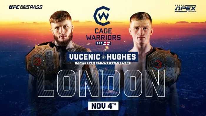 Cage Warriors 145 прямой эфир смотреть онлайн