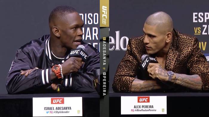 Видео: пресс-конференция UFC 281 и битва взглядов