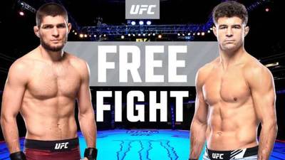 Видео боя: Хабиб Нурмагомедов - Эл Яквинта (UFC 223)