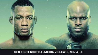 UFC Fight Night 231 Льюис Алмейда прямая трансляция онлайн