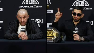 Видео: пресс-конференция с бойцами после UFC 298