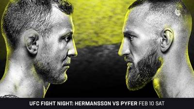 UFC Fight Night 236 Херманссон Пайфер прямая трансляция онлайн