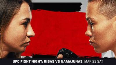UFC on ESPN 53 Намаюнас Рибас прямая трансляция онлайн