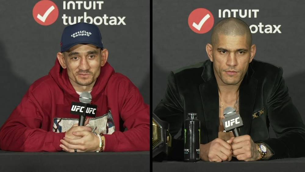 Видео: пресс-конференция UFC 300 после турнира