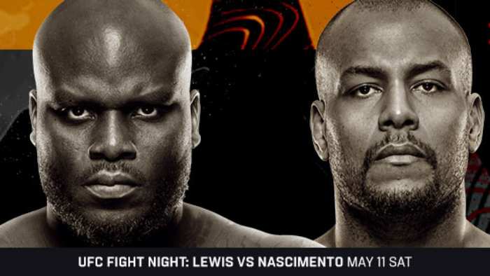 UFC on ESPN 56: Льюис - Насименто прямая трансляция онлайн