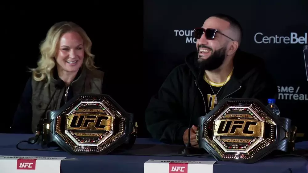 Видео: пресс-конференция перед турниром UFC 315 Видео: пресс-конференция перед турниром UFC 315