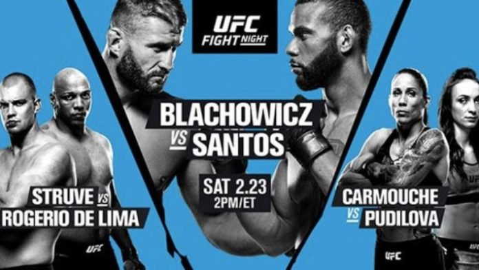 Результаты UFC Fight Night 145: Блахович - Сантос