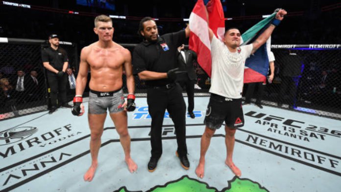 Стивен Томпсон прокомментировал поражение на UFC Fight Night 148