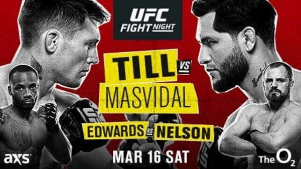 Результаты UFC Fight Night 147: Даррен Тилл - Хорхе Масвидал