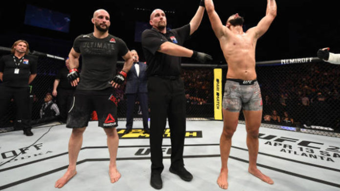 Волкан Оездемир недоволен своим поражением на UFC London