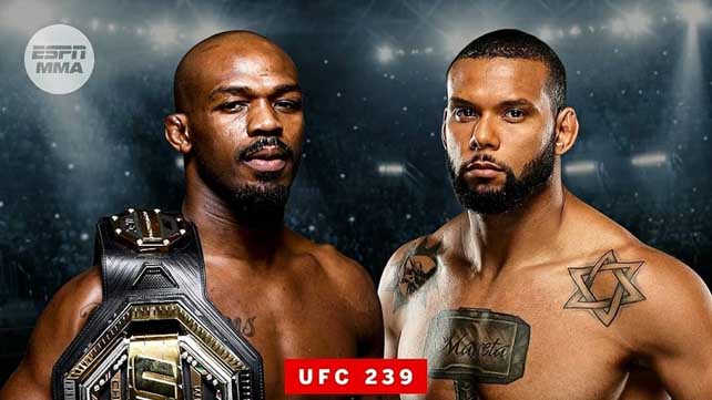 На UFC 239 официально заявлено два больших титульных боя