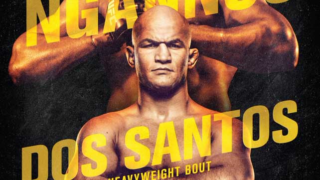 UFC показали новый постер с участием Нганну и дос Сантоса для UFC Minneapolis