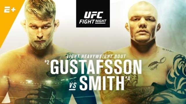 Результаты UFC Fight Night 153: Александр Густафссон - Энтони Смит